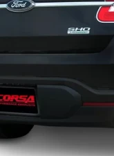 CORSA Performance 2.5" Catback Exhaust Dual Rear Exit w/Single 4.0" Polished Pro-Series Tips Ford Taurus SHO 2010-2017                                     - 14315 - Image 2