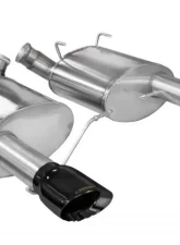 CORSA Performance 3.0" Axleback Exhaust Dual Rear Exit with Single 4.0" Black PVD Pro-Series Tips Ford Mustang Boss 302 | GT 2011-2014                                     - 14316BLK - Image 3