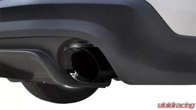 CORSA Performance 3.0" Axleback Exhaust Dual Rear Exit with Single 4.0" Black PVD Pro-Series Tips Ford Mustang Boss 302 | GT 2011-2014 - 14316BLK