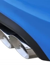 CORSA Performance 3.0" Axleback Exhaust + X-Pipe Dual Rear Exit with Twin 4.0" Polished Pro-Series Tips Ford Mustang Shelby GT500 2013-2014                                     - 14323 - Image 2