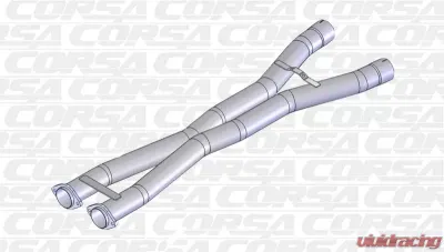 CORSA Performance 3.0" X-Pipe Chevrolet Corvette C6 Z06 | ZR1 2012-2013 - 14331
