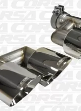 Corsa Performance Twin 4.0" Polished Pro-Series Tip Kit Ford Mustang 2015-2022                                     - 14333 - Image 4