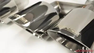 Corsa Performance Twin 4.0" Polished Pro-Series Tip Kit Ford Mustang 2015-2022 - 14333