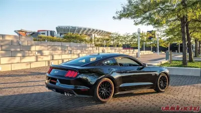 Corsa Performance 3.0" Catback Exhaust Dual Rear Exit w/Twin 4.0" Polished Pro-Series Tips Ford Mustang GT Fastback 2015-2022 - 14335