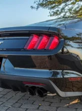 Corsa Performance 3.0" Catback Exhaust Dual Rear Exit w/Twin 4.0" Black PVD Pro-Series Tips Ford Mustang GT Fastback 2015-2022                                     - 14337BLK - Image 2