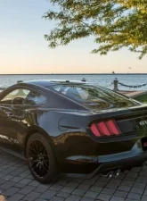 Corsa Performance 3.0" Catback Exhaust Dual Rear Exit w/Twin 4.0" Polished Pro-Series Tips Ford Mustang GT Fastback 2015-2022                                     - 14337 - Image 3