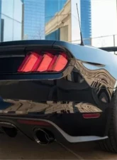Corsa Performance 3.0" Catback Exhaust Dual Rear Exit w/Single 4.5" Black PVD Pro-Series Tips Ford Mustang GT Convertible 2015-2022                                     - 14341BLK - Image 3