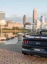 Corsa Performance 3.0" Catback Exhaust Dual Rear Exit w/Single 4.5" Black PVD Pro-Series Tips Ford Mustang GT Convertible 2015-2022                                     - 14342BLK - Image 3