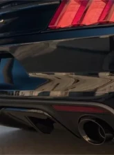 Corsa Performance 3.0" Catback Exhaust Dual Rear Exit w/Single 4.5" Black PVD Pro-Series Tips Ford Mustang GT Convertible 2015-2022                                     - 14342BLK - Image 2