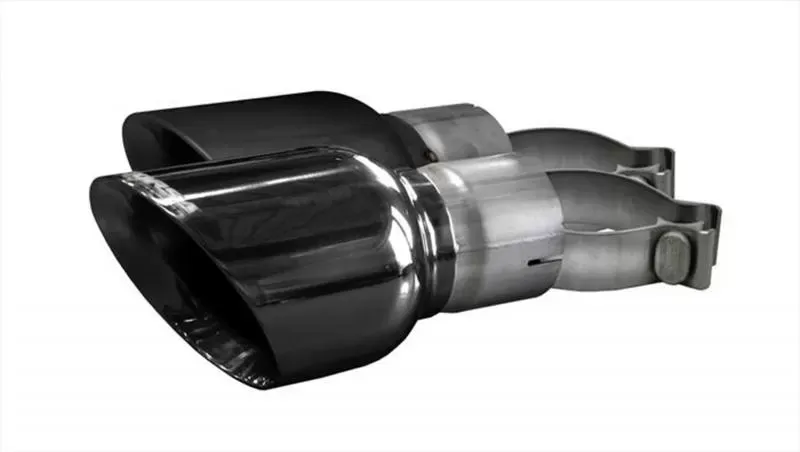 Corsa Performance Single 4.5" Black PVD Pro-Series Tip Kit Ford Mustang 2015-2022 - 14346BLK
