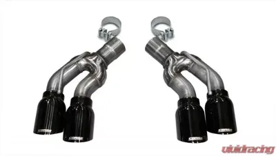 CORSA Performance Twin 4.0" Black PVD Pro-Series Tip Kit Cadillac CTS V Sedan 2016-2019 - 14359BLK