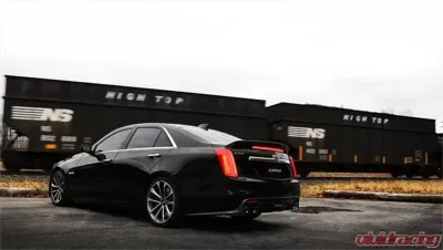 CORSA Performance Twin 4.0" Black PVD Pro-Series Tip Kit Cadillac CTS V Sedan 2016-2019 - 14359BLK