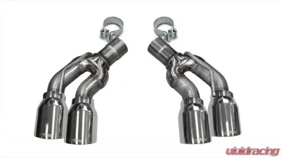 CORSA Performance Twin 4.0" Polished Pro-Series Tip Kit Cadillac CTS V Sedan 2016-2019 - 14359