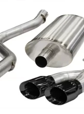 CORSA Performance 3.0" Catback Exhaust Single Side Exit w/Twin 4.0" Black PVD Pro-Series Tips Ford Raptor 2011-2014                                     - 14387BLK - Image 2