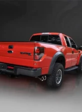CORSA Performance 3.0" Catback Exhaust Single Side Exit w/Twin 4.0" Polished Pro-Series Tips Ford F-150 | Raptor 2009-2010                                     - 14388 - Image 3