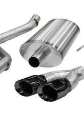 CORSA Performance 3.0" Catback Exhaust Single Side Exit w/Twin 4.0" Black PVD Pro-Series Tips Ford F-150 2011-2014                                     - 14393BLK - Image 2