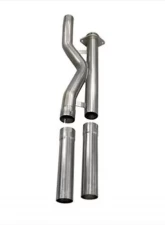 CORSA Performance 2.75" X-Pipe Resonator Delete Kit Ford Raptor Super Cab | Super Crew 2017-2025                                     - 14396 - Image 3