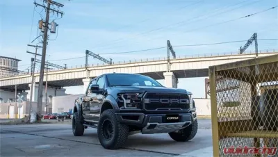 CORSA Performance 2.75" X-Pipe Resonator Delete Kit Ford Raptor Super Cab | Super Crew 2017-2025 - 14396