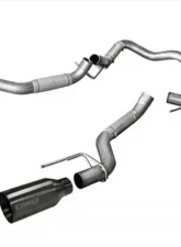 CORSA Performance 3.0" Catback Exhaust Dual Rear Exit w/Single 5.0" Black PVD Straight Cut Tips Ford Raptor 2017-2025                                     - 14397GNM - Image 3