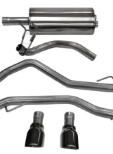 CORSA Performance 3.0" Catback Exhaust Dual Rear Exit w/Single 4.5" Black PVD Pro-Series Tips Ram 1500 2009-2019                                     - 14405BLK - Image 2