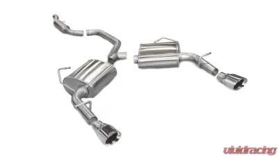 CORSA Performance 2.5" Catback Exhaust Dual Rear Exit w/Single 4.0" Polished Pro-Series Tips Chrysler 200 | Dodge Avenger 2011-2014 - 14413