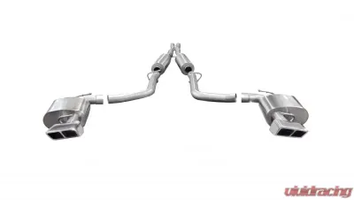 CORSA Performance 2.75" Catback Exhaust Dual Rear Exit w/GTX2 Polished Tips Dodge Challenger SRT | SRT-8 2011-2014 - 14424