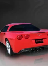 CORSA Performance 2.5" Axleback Exhaust Dual Rear Exit with Twin 3.5" Black PVD Pro-Series Tips Chevrolet Corvette C6 2009-2013                                     - 14470BLK - Image 3