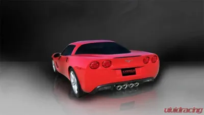 CORSA Performance 2.5" Catback Exhaust Dual Rear Exit w/Twin 3.5" Polished Pro-Series Tips Chevrolet Corvette C6 2009-2013 - 14470CB