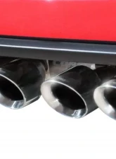 CORSA Performance 2.5" Catback Exhaust Dual Rear Exit w/Twin 3.5" Polished Pro-Series Tips Chevrolet Corvette C6 2009-2013                                     - 14470CB - Image 2