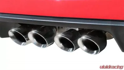 CORSA Performance 2.5" Catback Exhaust Dual Rear Exit w/Twin 3.5" Polished Pro-Series Tips Chevrolet Corvette C6 2009-2013 - 14470CB