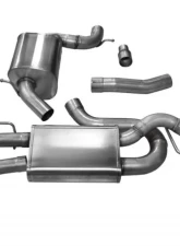 CORSA Performance 3.0" Catback Exhaust Dual Rear Exit w/Single 4.0" Polished Pro-Series Tips Volkswagen Golf GTI Mk6 2010-2014                                     - 14491 - Image 3