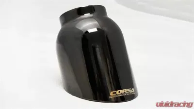 CORSA Performance Single 4.0" Black PVD Pro-Series Tip Kit Volkswagen Golf GTI Mk6 2010-2014 - 14492BLK
