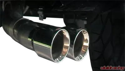 CORSA Performance 3.0" Catback Exhaust Single Side Exit w/Twin 4.0" Polished Pro-Series Tips Chevrolet Silverado 1500 | GMC Sierra 2011-2013 - 14523