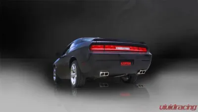 CORSA Performance 2.5" Catback Exhaust Dual Rear Exit w/GTX2 Polished Tips Dodge Challenger R/T 2011-2014 - 14529