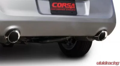CORSA Performance 2.5" Catback Exhaust Dual Rear Exit w/Single 4.5" Polished Pro-Series Tips Chrysler 300 2011-2014 - 14537