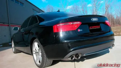 Corsa Catback Exhaust System for Audi S5 4.2L FSI V8 B8 (2008-2016) with Polished Tips - 14544