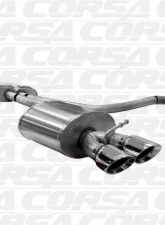 Corsa Catback Exhaust System for Audi S5 4.2L FSI V8 B8 (2008-2016) with Polished Tips                                     - 14544 - Image 3