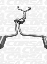 Corsa Catback Exhaust System for Audi S5 4.2L FSI V8 B8 (2008-2016) with Polished Tips                                     - 14544 - Image 4