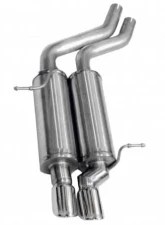 CORSA Performance 2.25" Axleback Exhaust Single Rear Exit with Twin 3.0" Polished Pro-Series Tips BMW 325i/ci | 330i/ci E46 Sedan/Convertible 2001-2006                                     - 14559 - Image 3