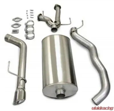 CORSA Performance 3.0" Catback Exhaust Single Rear Exit w/Single 4.0" Polished Pro-Series Tip Toyota Sequoia 2008-2017 - 14573