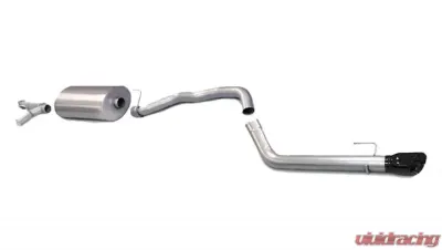 CORSA Performance 3.0" Catback Exhaust Single Rear Exit w/Single 4.0" Black PVD Pro-Series Tip Toyota Sequoia 2008-2017 - 14573BLK