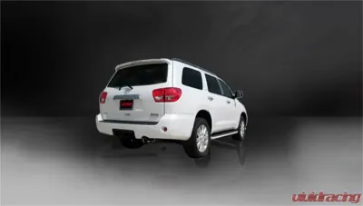CORSA Performance 3.0" Catback Exhaust Single Rear Exit w/Single 4.0" Black PVD Pro-Series Tip Toyota Sequoia 2008-2017 - 14573BLK