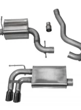 Corsa Catback Exhaust w/Black Tips Volkswagen Golf GTI MKV 05-09                                     - 14587BLK - Image 5