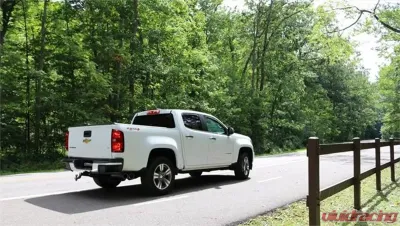 CORSA Performance 3.0" Catback Exhaust Single Side Exit w/Twin 4.0" Black PVD Pro-Series Tips Chevrolet Colorado | GMC Canyon 2015-2016 - 14744BLK