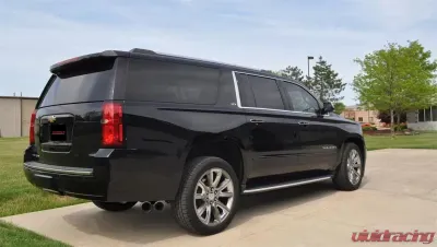CORSA Performance 3.0" Catback Exhaust Single Side Exit w/Twin 4.0" Polished Pro-Series Tips Chevrolet Suburban | GMC Yukon XL 2015-2019 - 14748