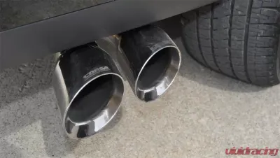 CORSA Performance 3.0" Catback Exhaust Single Side Exit w/Twin 4.0" Polished Pro-Series Tips GMC Yukon XL Denali 2015-2019 - 14749