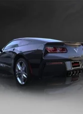 CORSA Performance 2.75" Valveback Exhaust Dual Rear Exit with Quad 4.5" Black PVD Pro-Series Tips Chevrolet Corvette C7 2014-2019                                     - 14762BLK - Image 3