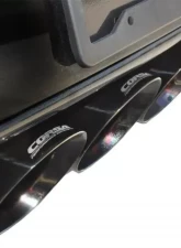 CORSA Performance 2.75" Valveback Exhaust Dual Rear Exit with Quad 4.5" Black PVD Pro-Series Tips Chevrolet Corvette C7 2014-2019                                     - 14762BLK - Image 2