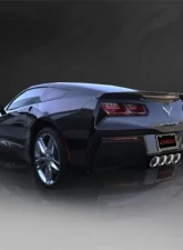 CORSA Performance 2.75" Valveback Exhaust Dual Rear Exit with Quad 4.5" Polished Pro-Series Tips Chevrolet Corvette C7 2014-2019                                     - 14762 - Image 3
