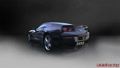 CORSA Performance 2.75" Valveback Exhaust Dual Rear Exit with Quad 4.5" Polished Pro-Series Tips Chevrolet Corvette C7 2014-2019 - 14762